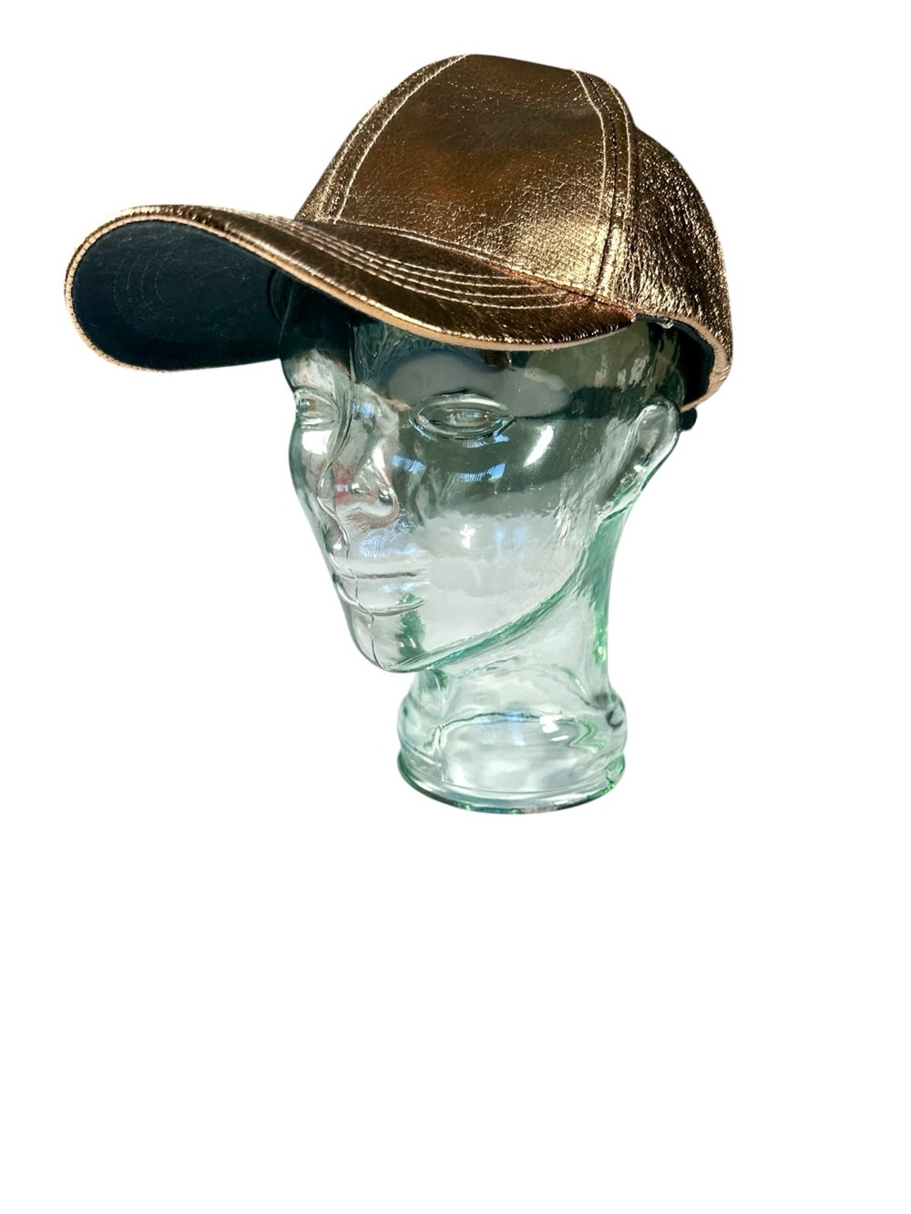 Open Edit Metallic Gold Baseball Cap